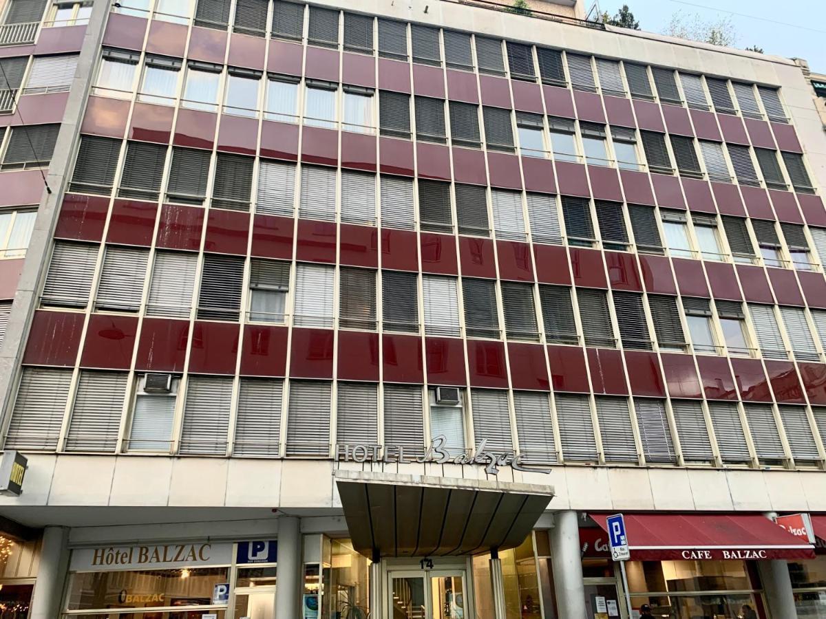 Hotel Balzac Женева Экстерьер фото